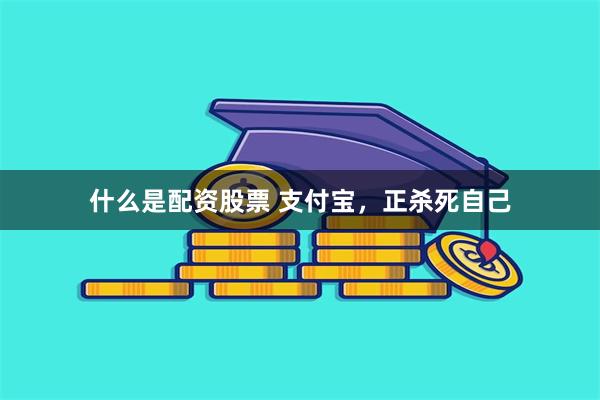 什么是配资股票 支付宝，正杀死自己